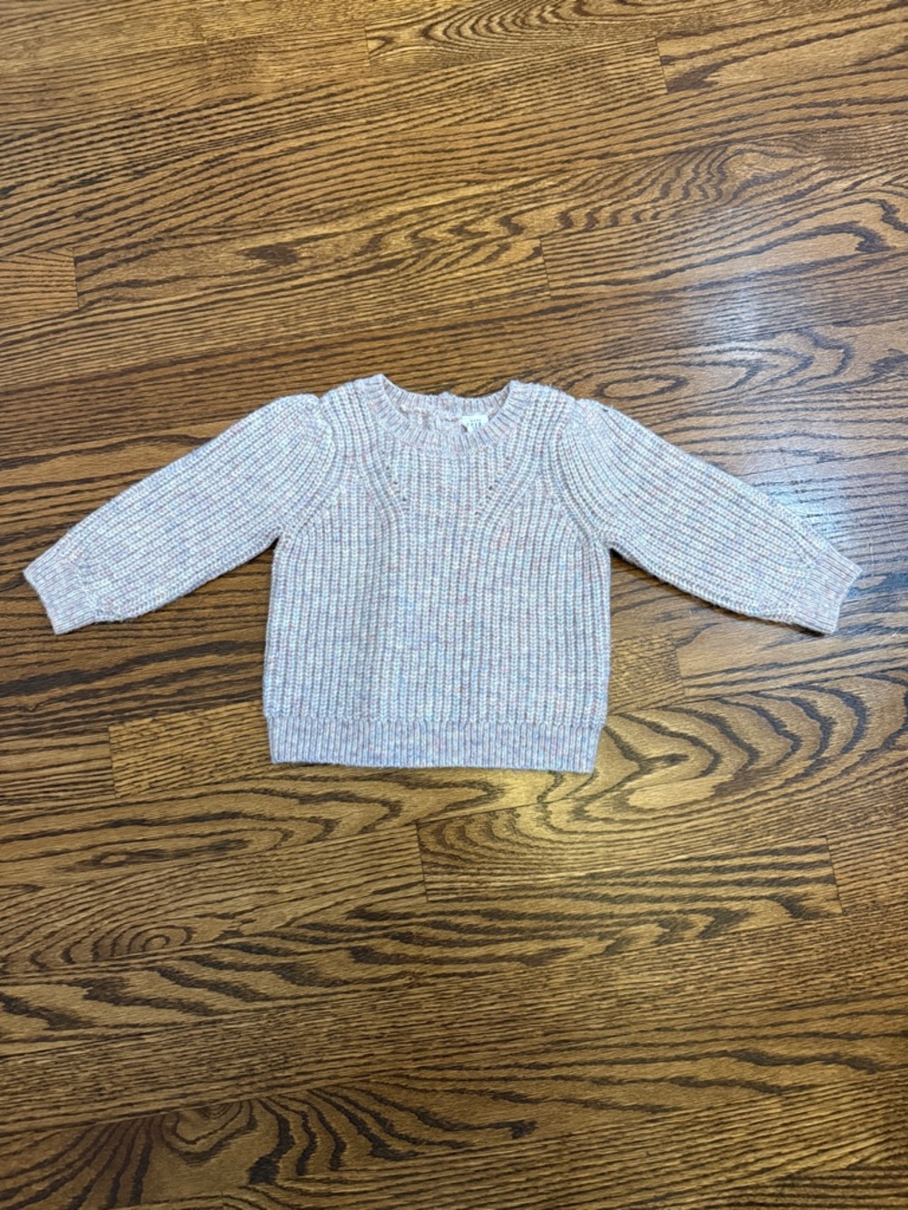 Baby Gap Cozy Crewneck Sweater - Light Pink